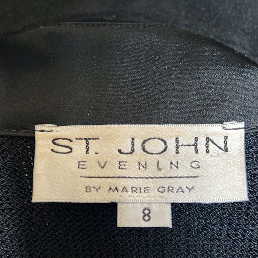 St.John Evening - by Marie Gray  jacket -size 8 - Picture 5 of 12